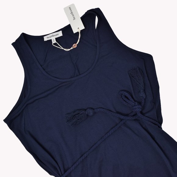 Heartloom June Dress Women Small Sleeveless Blue New - Picture 4 of 8